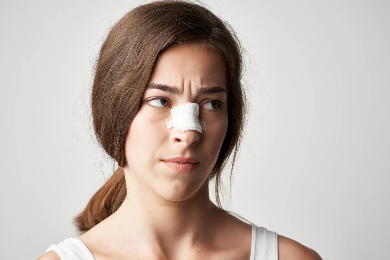 Broken nose treatment