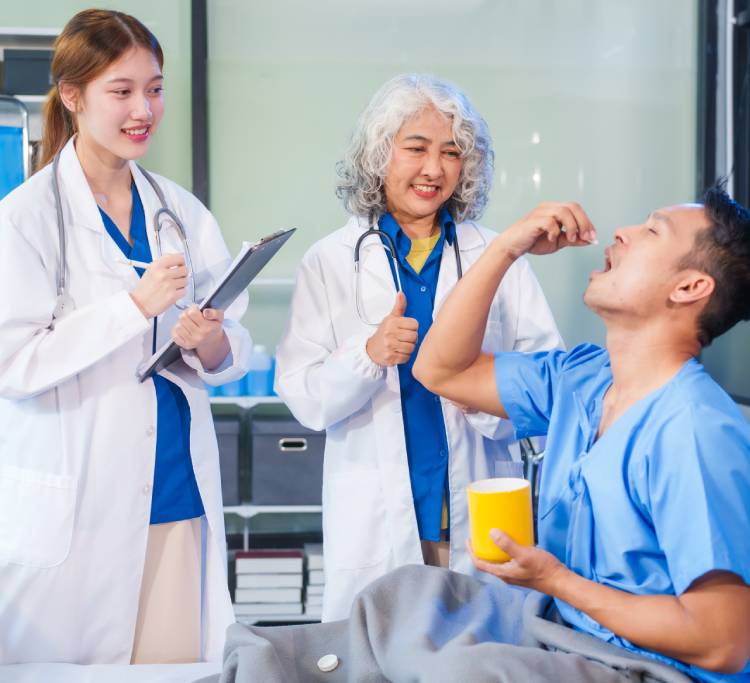 Dysphagia swallowing evaluation at ENT Central