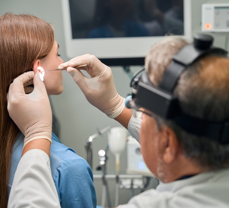 Endoscopic ear canal surgery