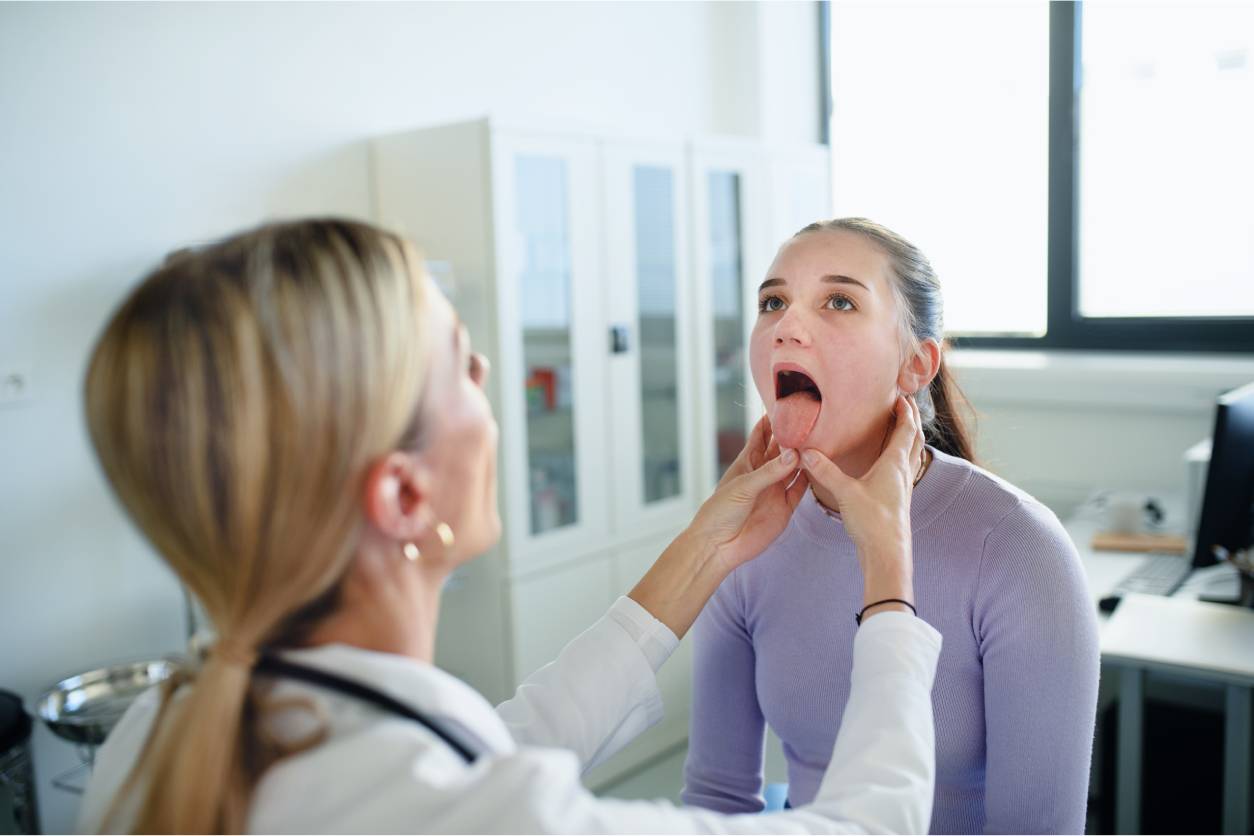 Excision of submandibular gland illustration