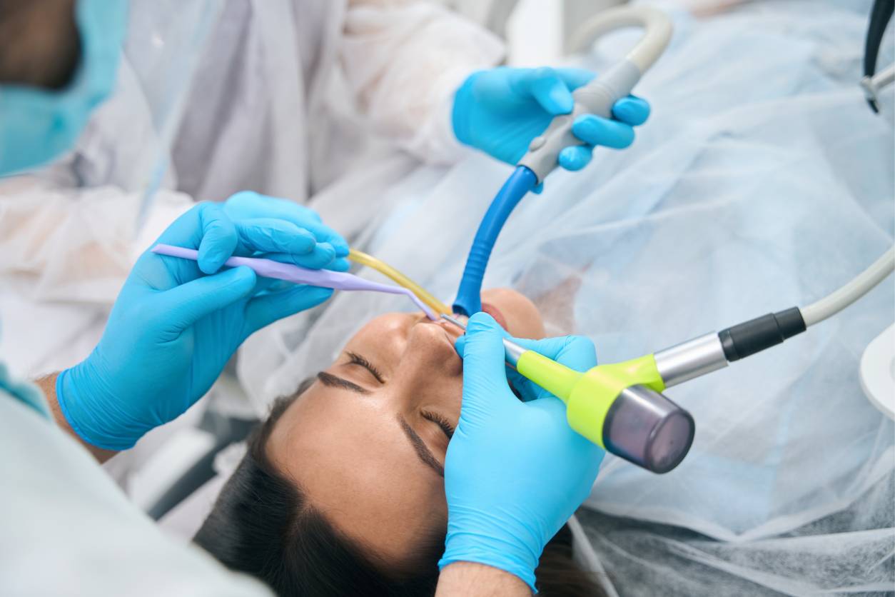 Microlaryngeal surgery procedure at ENT Central