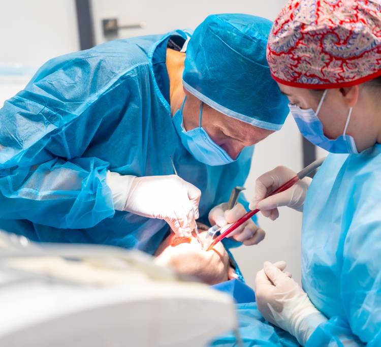 Microlaryngeal surgery operating room at ENT Central