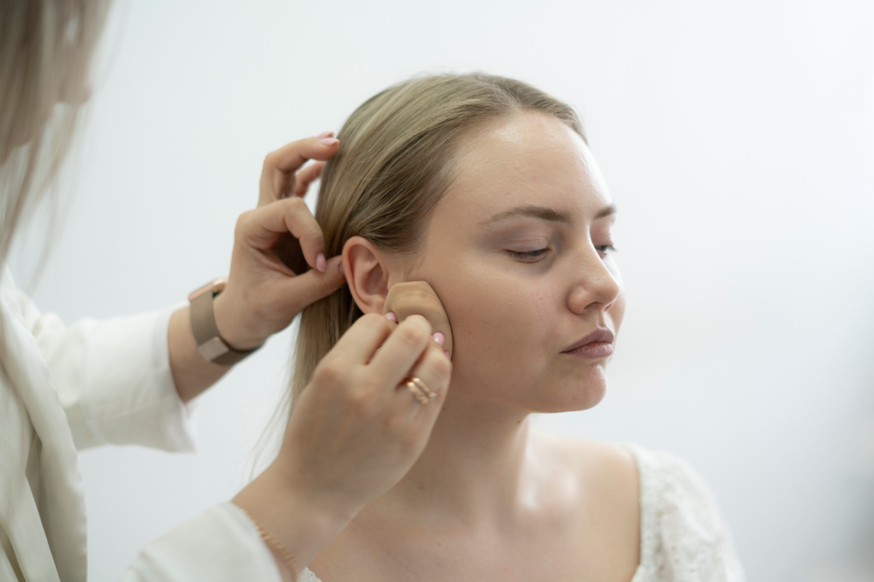 Otoplasty ear pinning surgery illustration