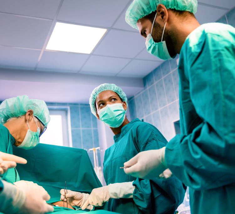 Parotidectomy incision illustration